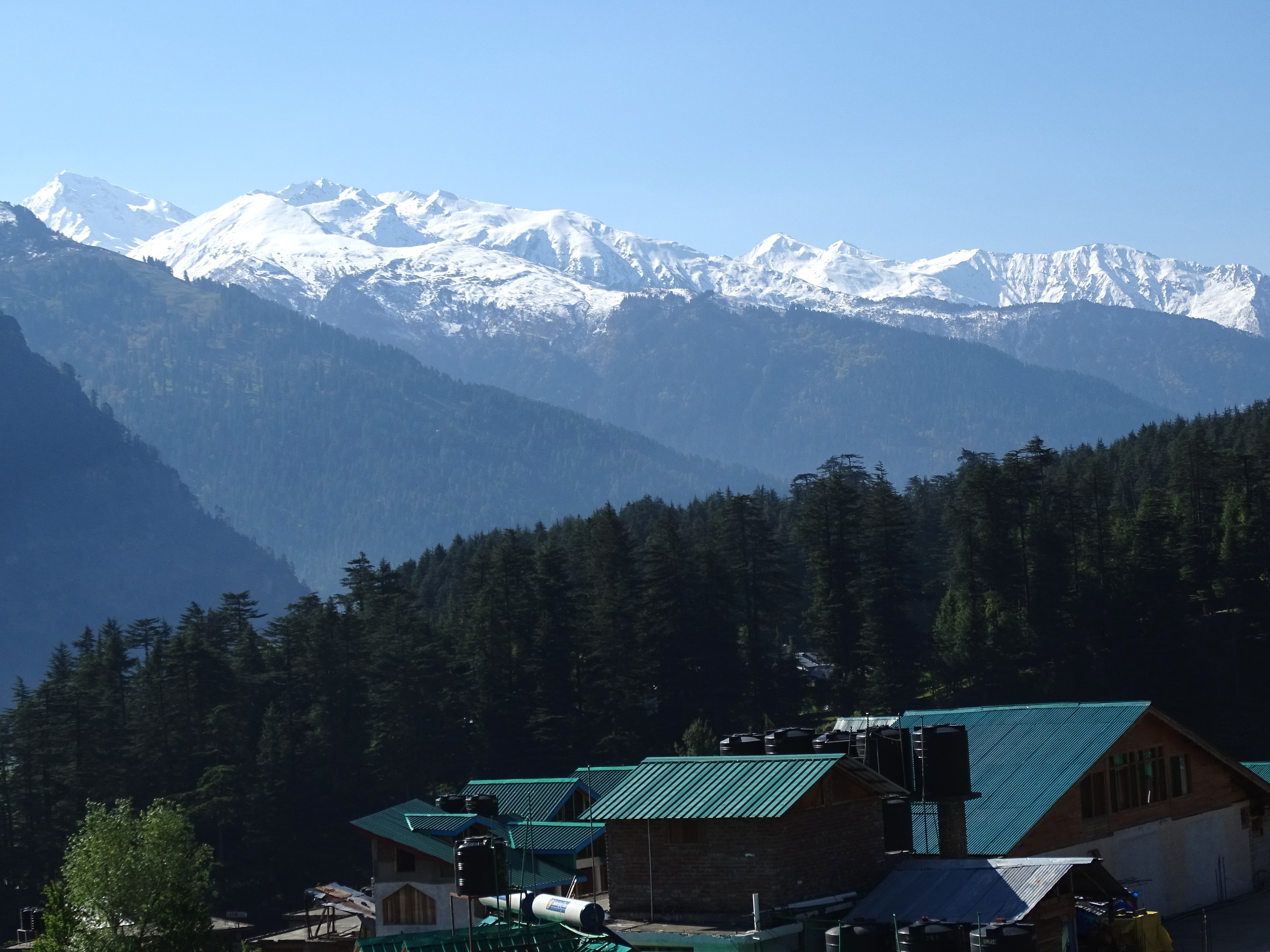 Himalayan vista in Manali